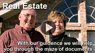 Click here for our Real Estate Informational Video