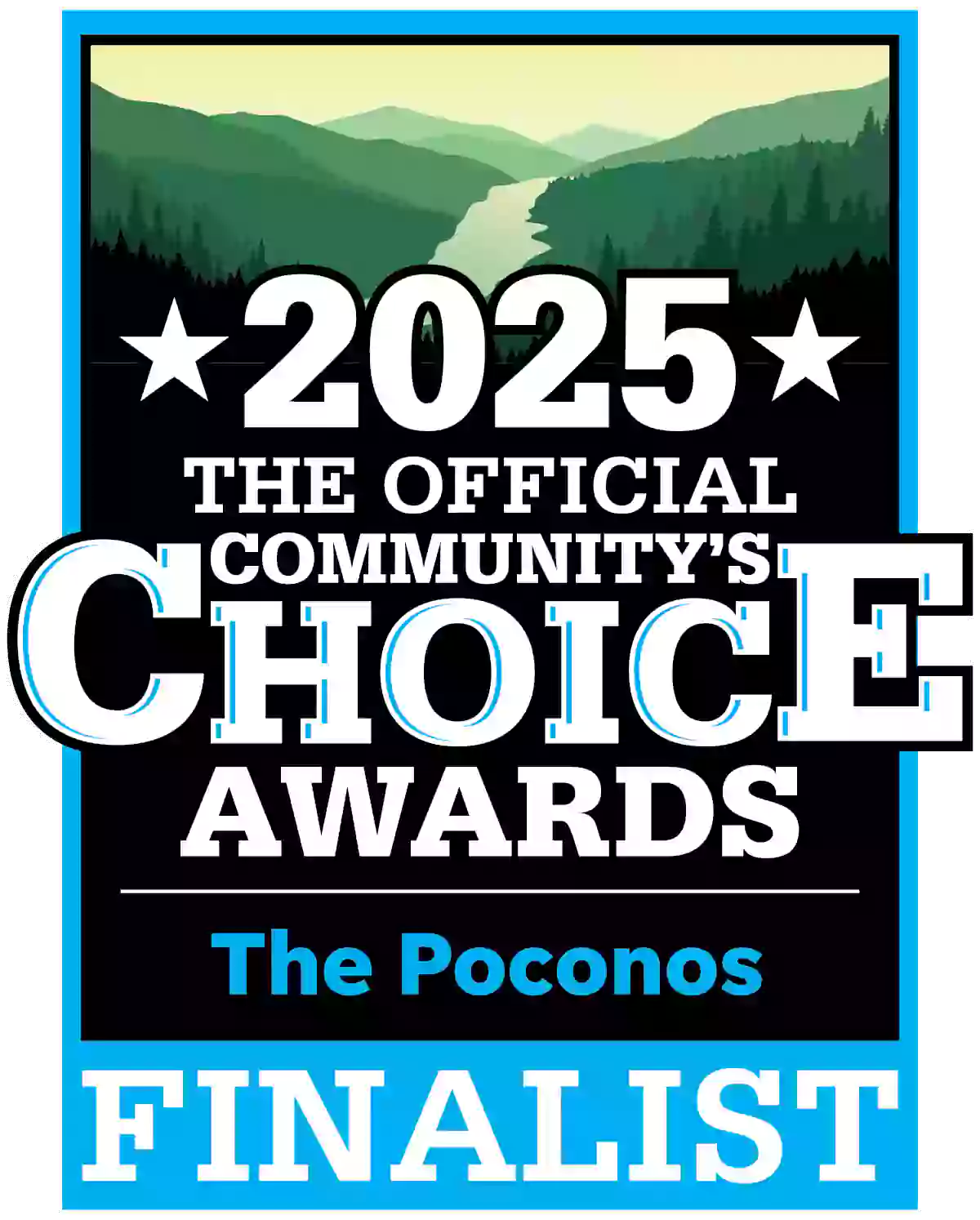 2025 The Official Community's Choice Awards The Pocono Finalist